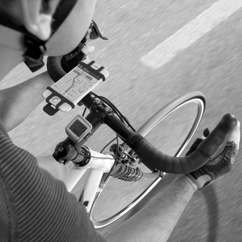 Celly Fahrrad-Telefonhalterung Easybike Schwarz