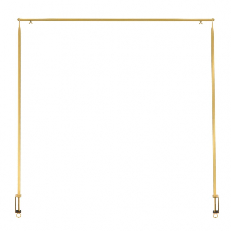Esschert Design Tisch-Dekostange mit Klemme Golden