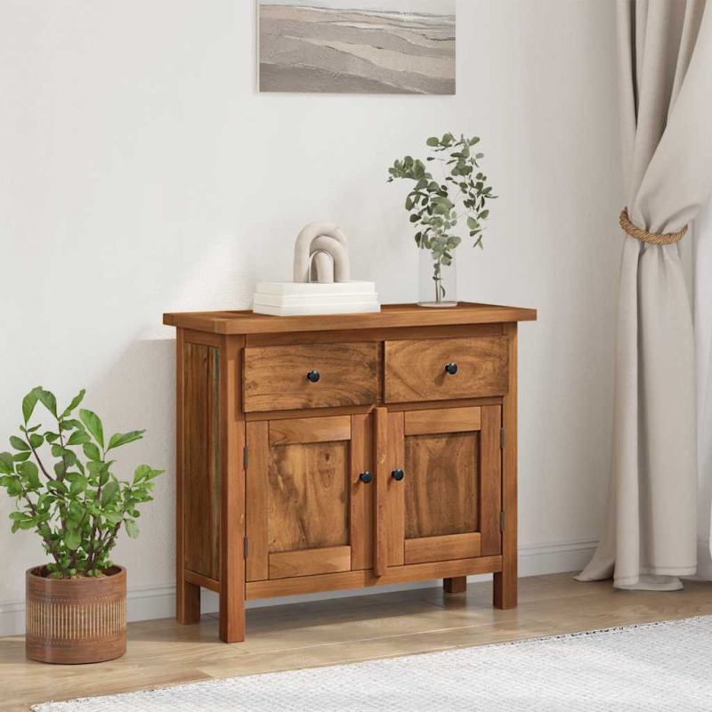 Sideboard Massives Mahagoniholz 75x30x65 cm