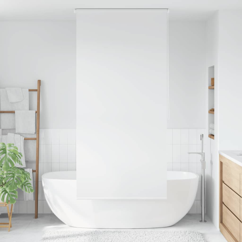 Duschrollo 120x240 cm Weiß