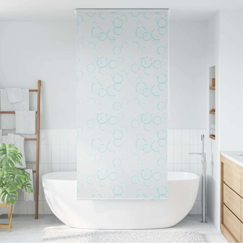 Duschrollo 120x240 cm Blasenmuster