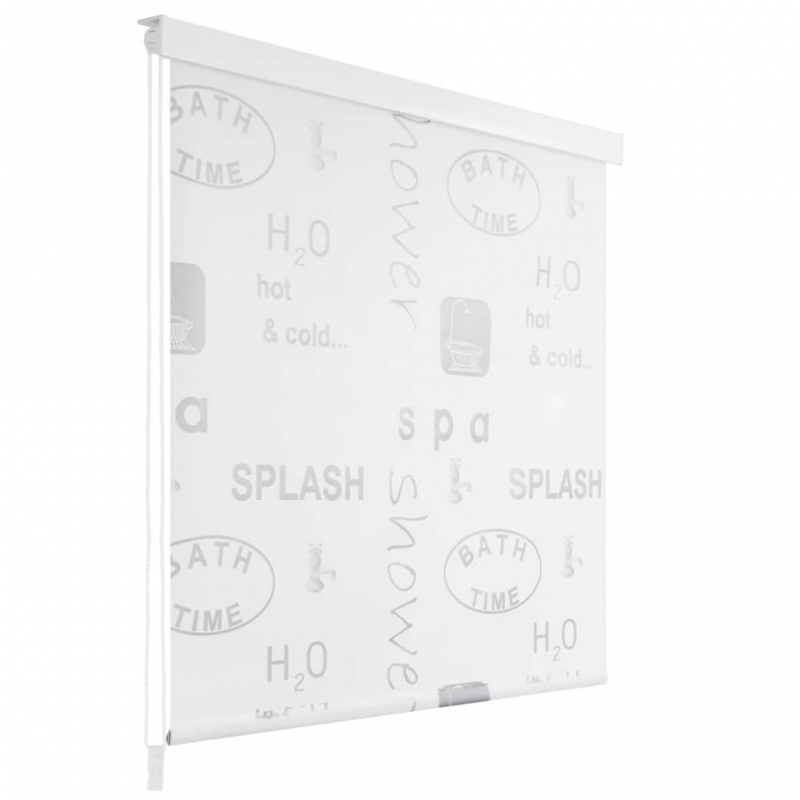 Duschrollo 100 x 240 cm Splash-Design