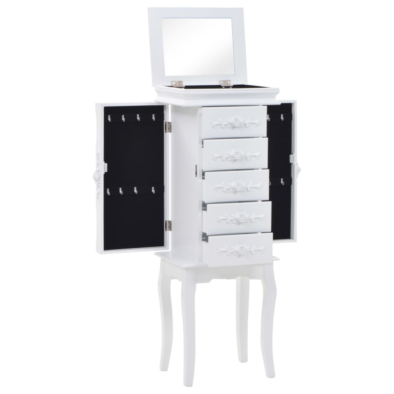 Schmuckschrank Weiß