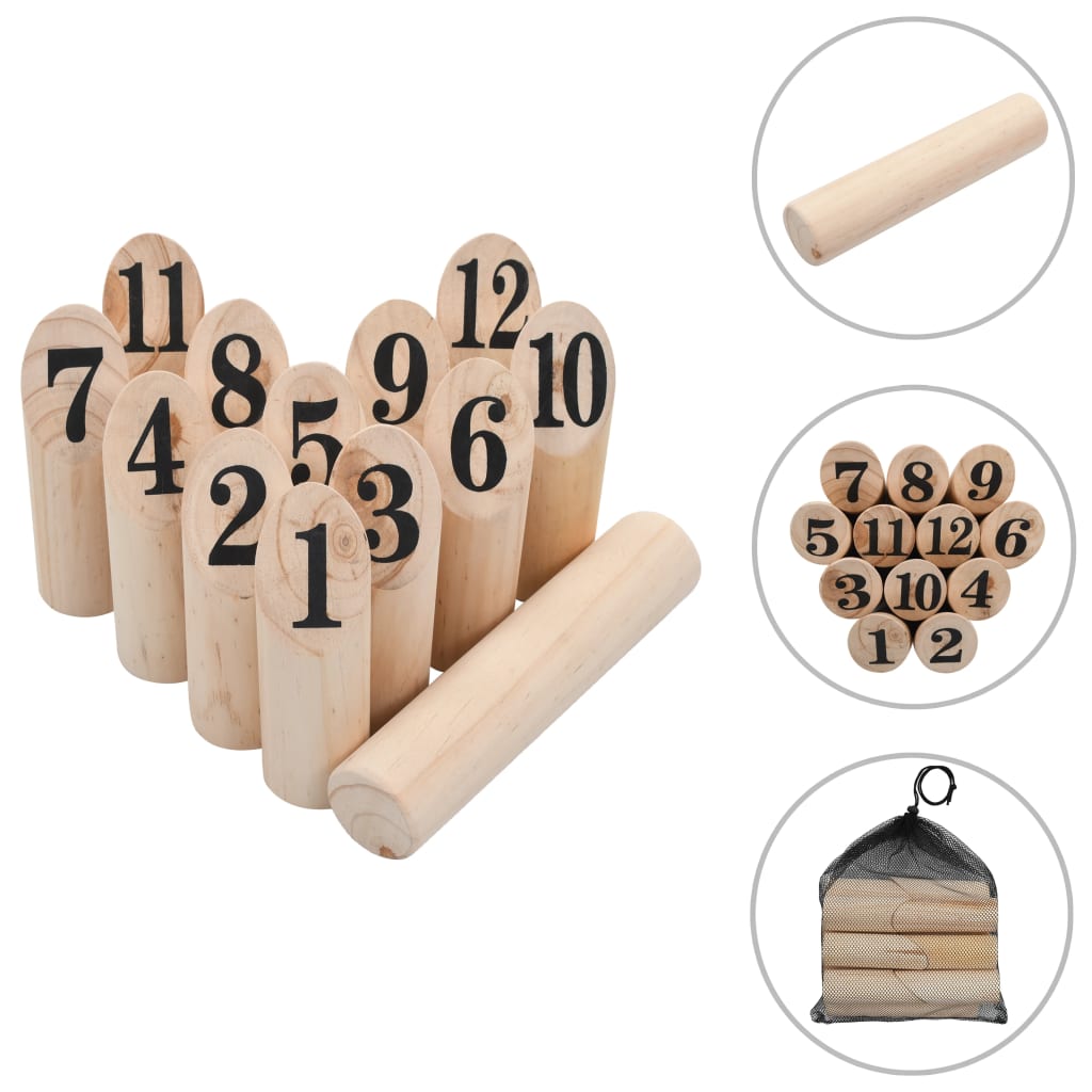 Kubb Spielset Holz