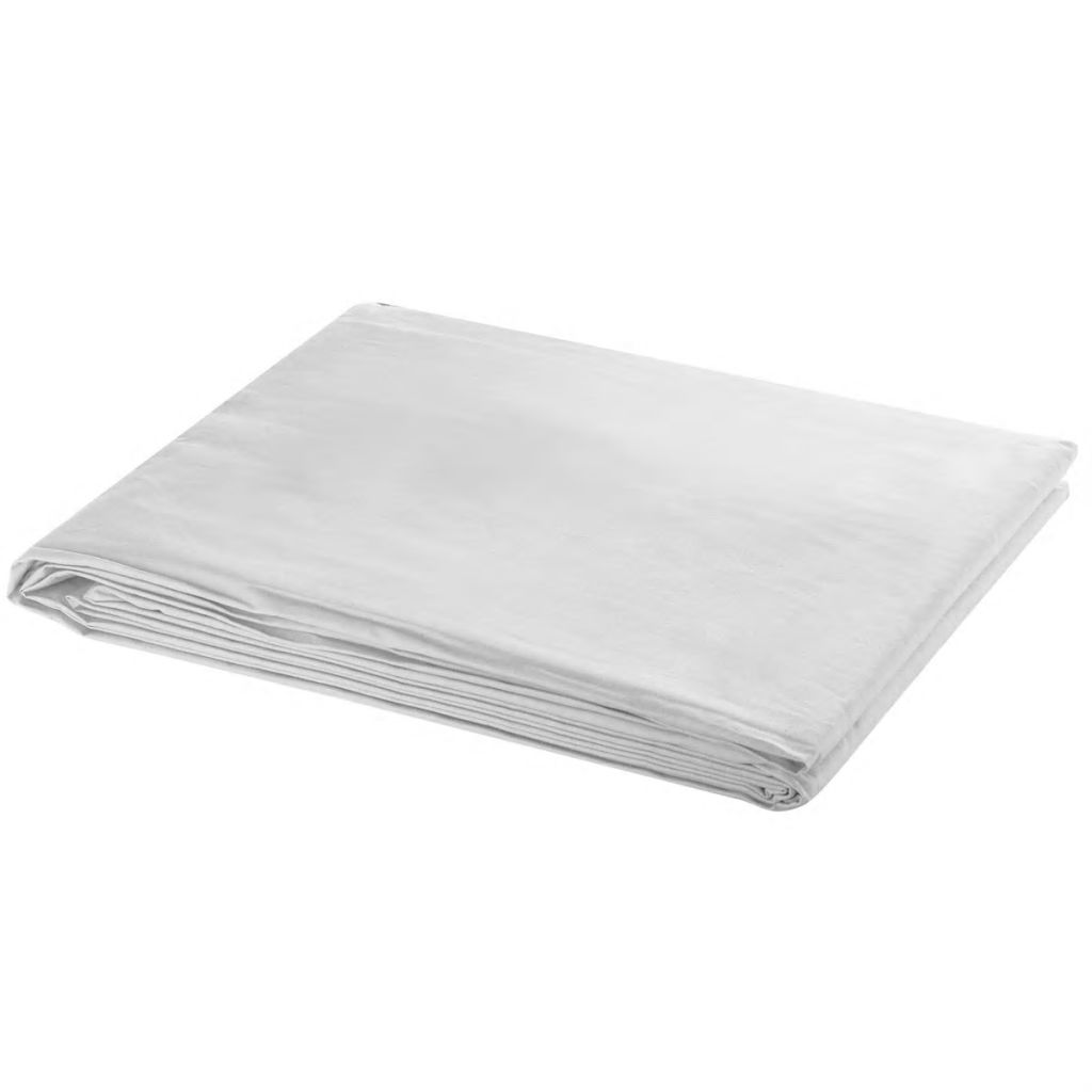 Fotohintergrund Baumwolle Weiß 300 x 300 cm