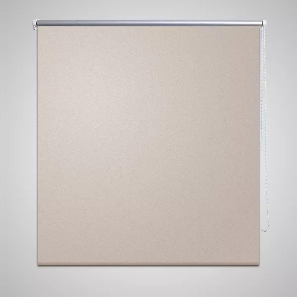 Verdunkelungsrollo Verdunklungsrollo 80 x 175 cm beige