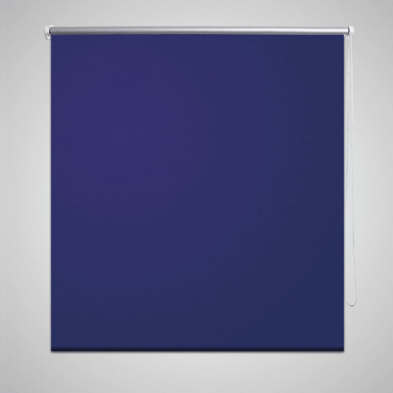 Verdunkelungsrollo 160 x 175 cm blau