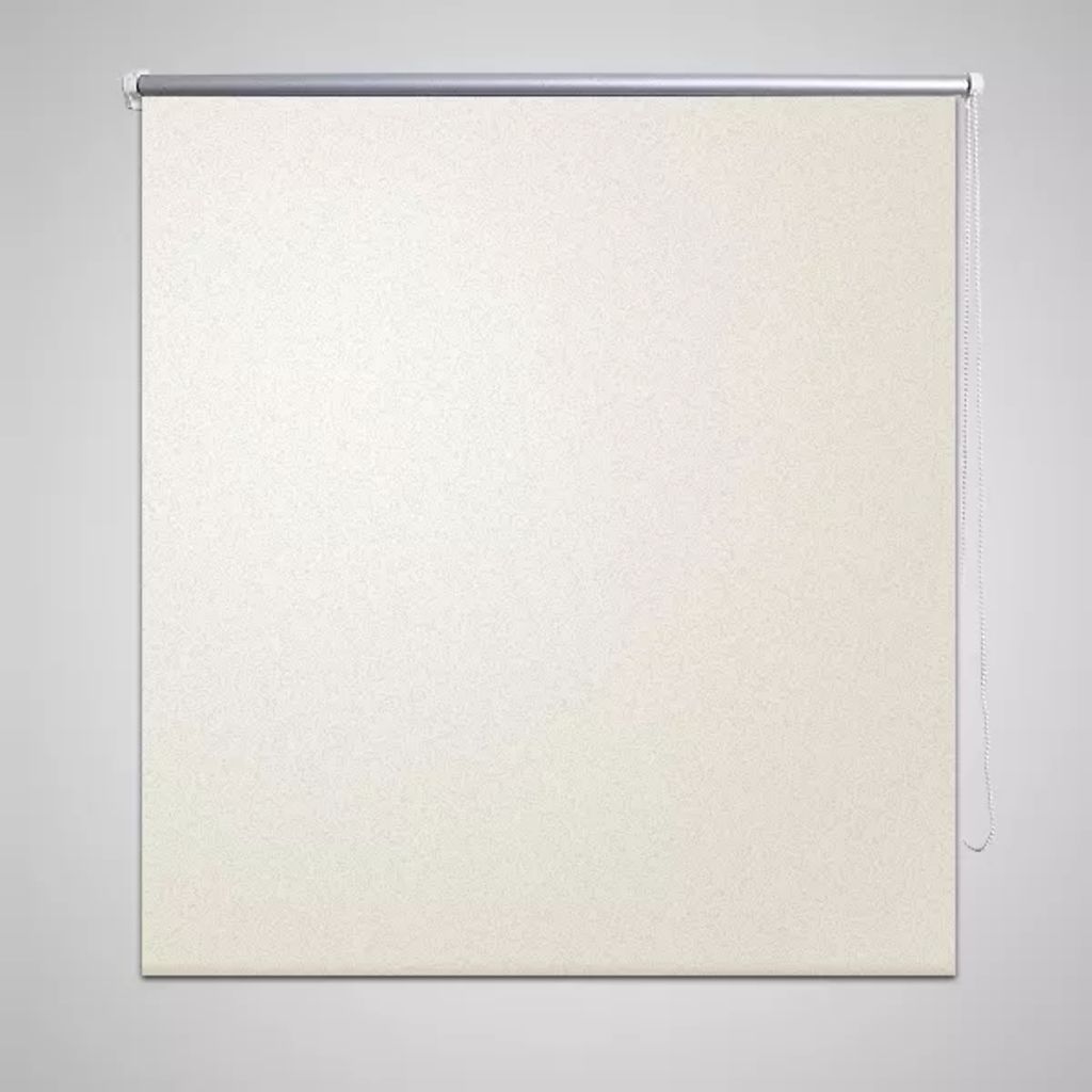 Verdunkelungsrollo 80 x 230 cm creme