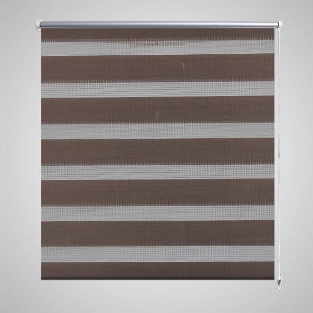 Doppelrollo 60 x 120 cm braun