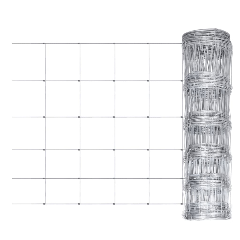 Gartenzaun Verzinkter Stahl 50 m 80 cm