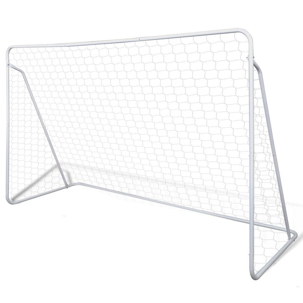 Mini Fußball Torpfosten Netz Set Stahl 240 x 90 x 150 cm