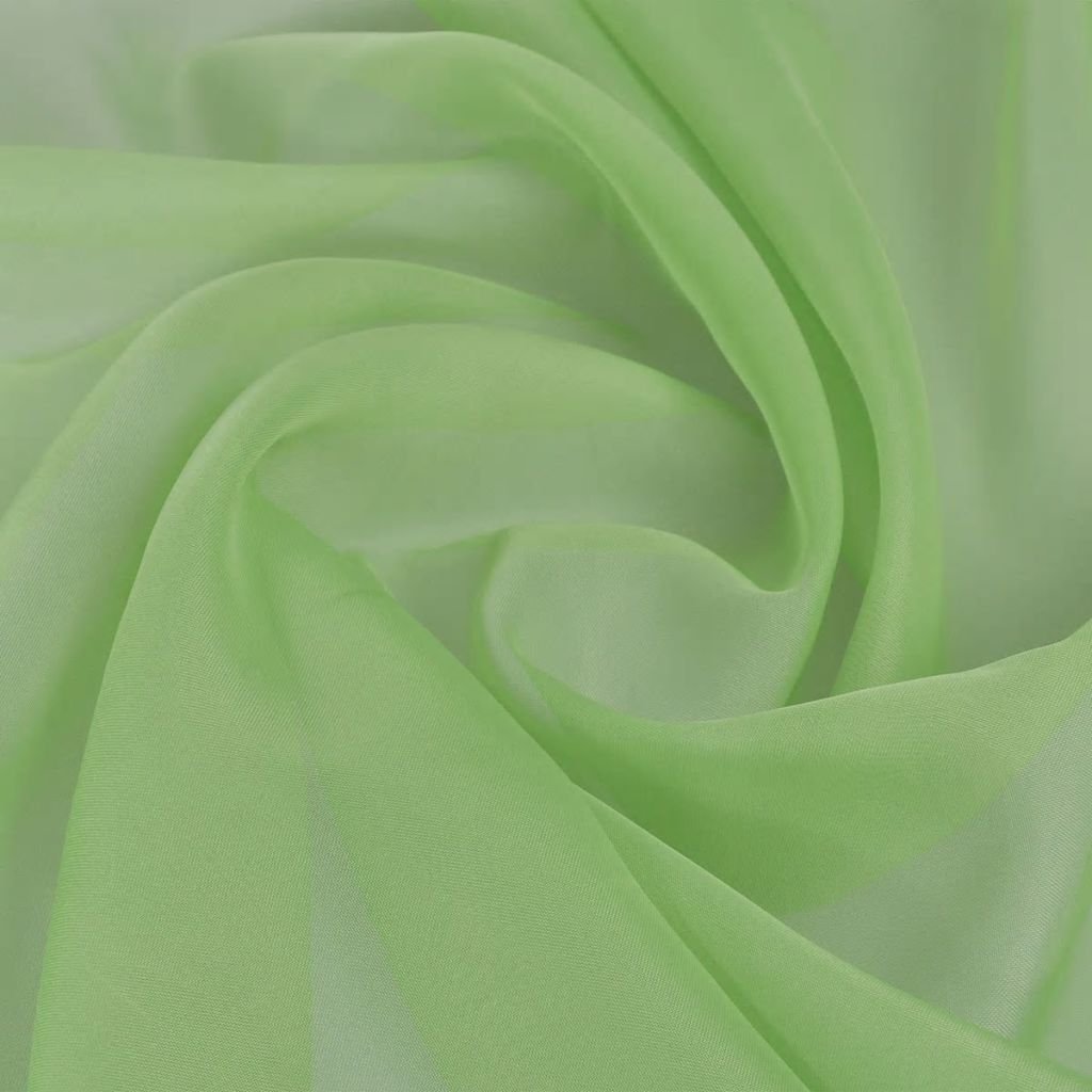 Voile-Stoff 1,45 x 20 m Grün