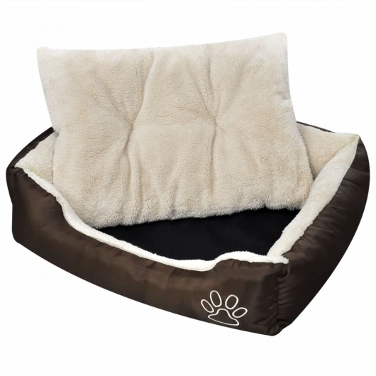 Hundebett Braun und Beige XXL