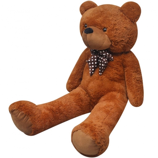 Teddybär Kuscheltier Plüsch Braun 242 cm