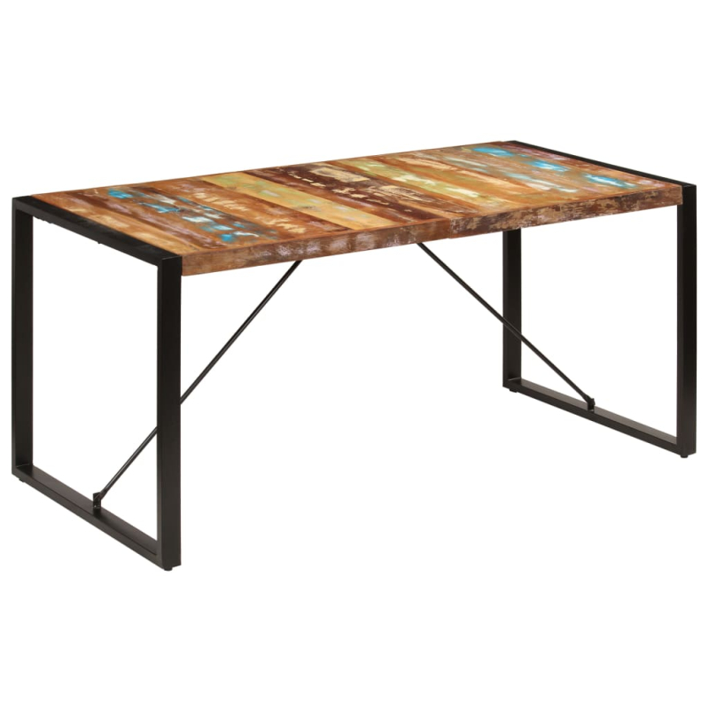 Esstisch 160x80x75 cm Altholz Massiv
