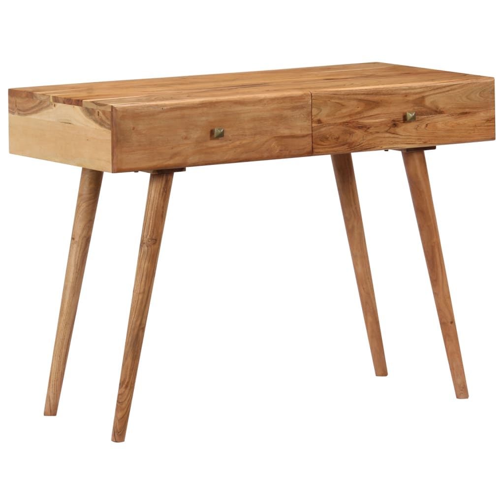 Schreibtisch 100 x 51 x 76 cm Massivholz Akazie