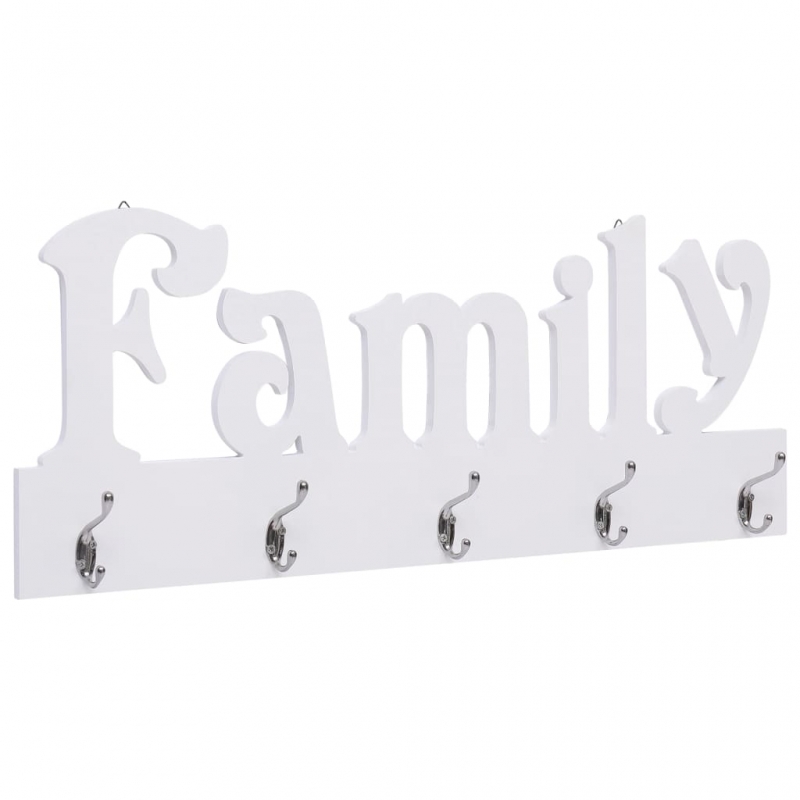 Wandgarderobe FAMILY 74 x 29,5 cm