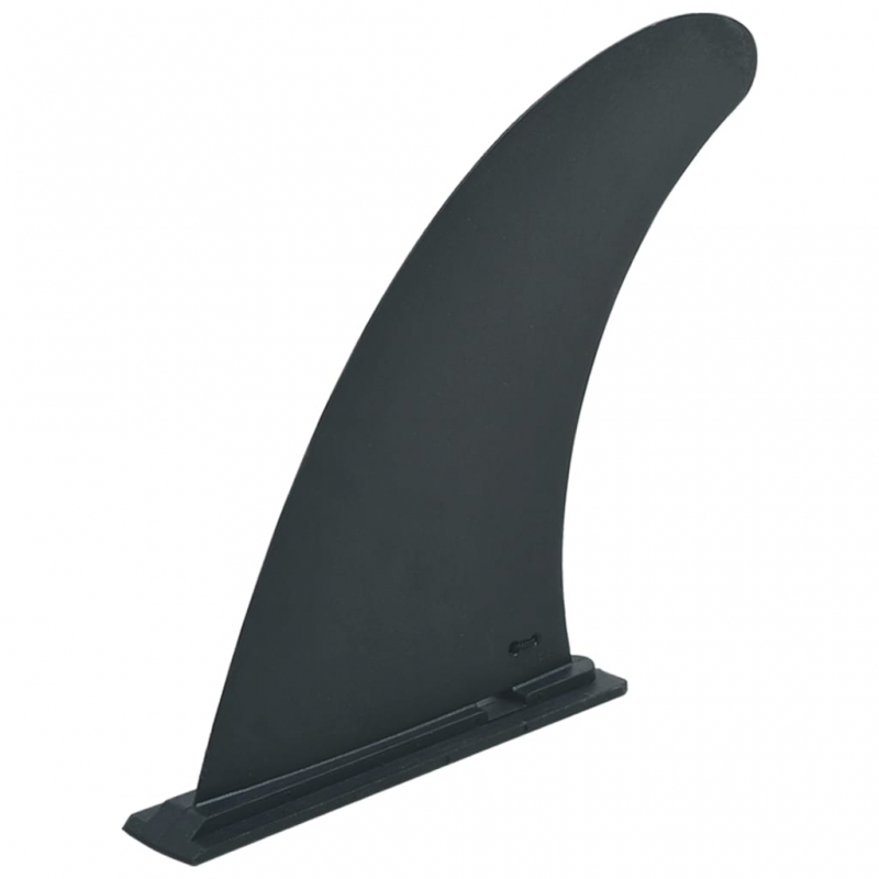 Mittelflosse für SUP-Board 18,3 x 21,2 cm Kunststoff Schwarz