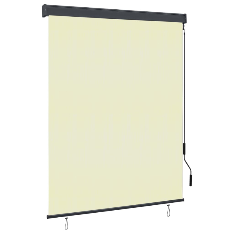 Außenrollo 140x250 cm Creme