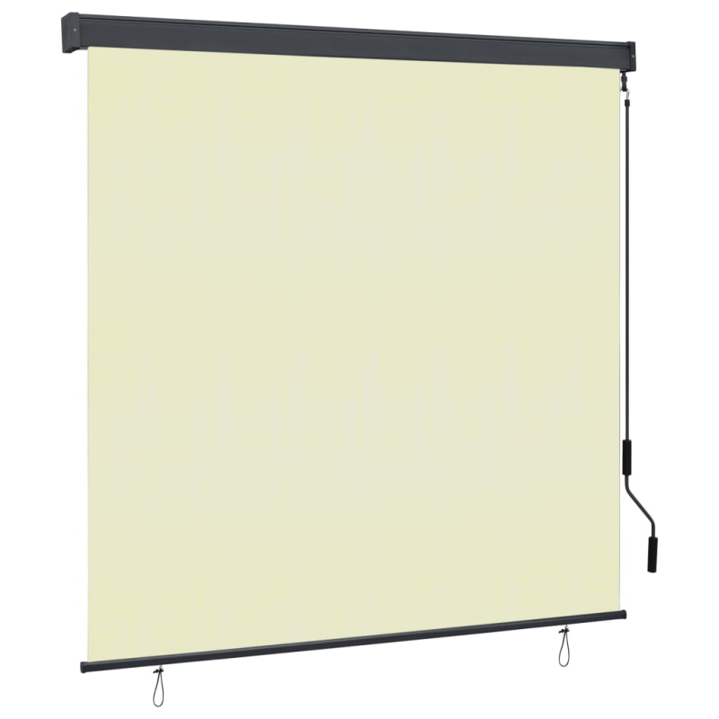 Außenrollo 160x250 cm Creme