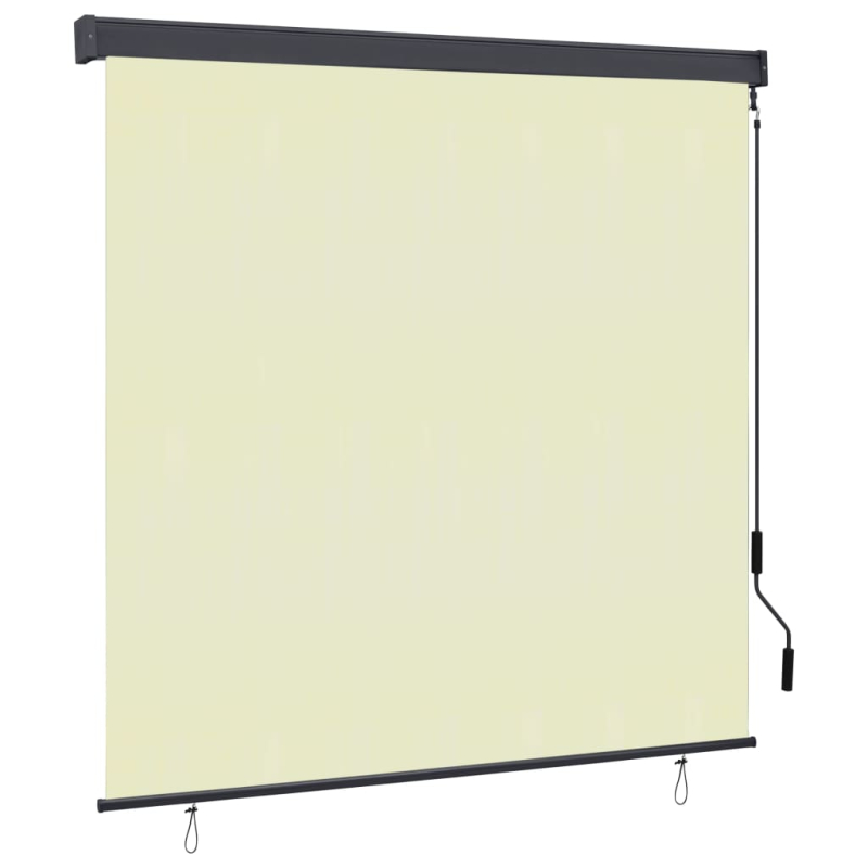 Außenrollo 170 x 250 cm Creme