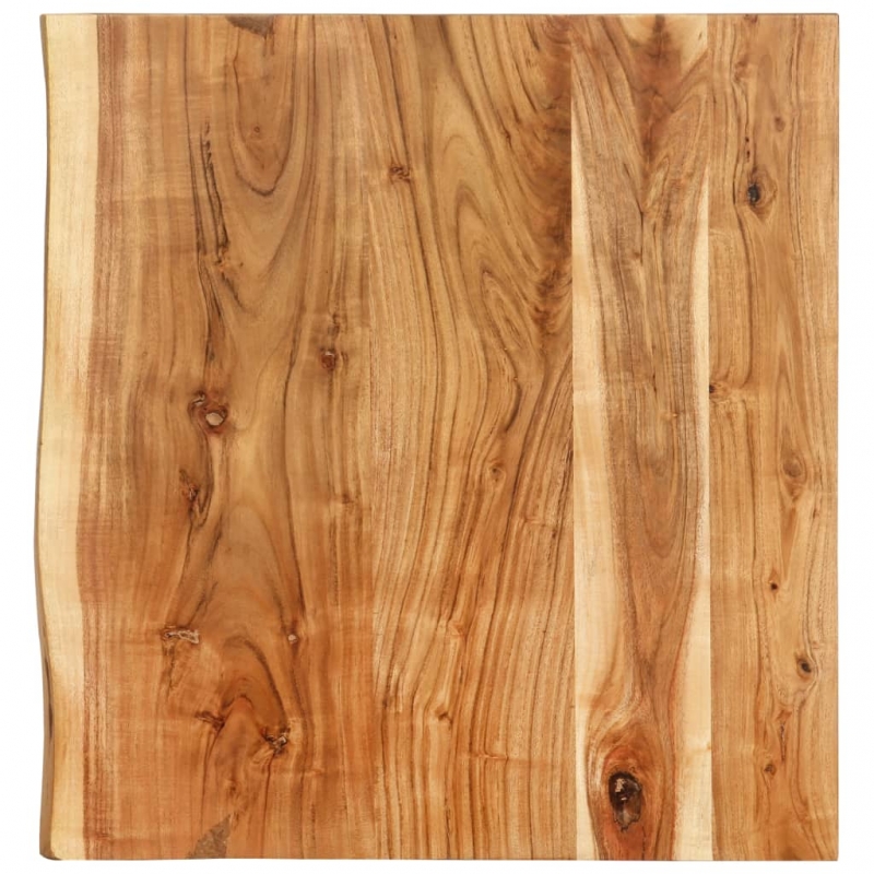 Badezimmer-Waschtischplatte Massivholz Akazie 58x55x3,8 cm