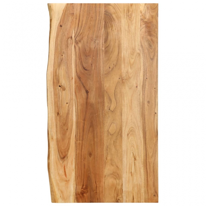 Badezimmer-Waschtischplatte Massivholz Akazie 100x55x2,5 cm