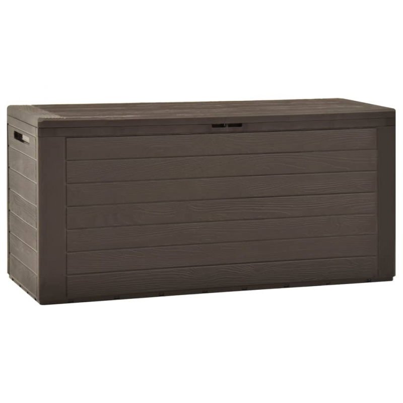 Gartentruhe Braun 116x44x55 cm