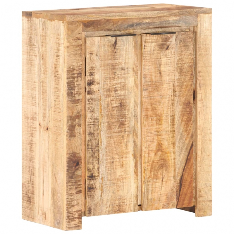 Sideboard 59x33x75 cm Raues Mangoholz