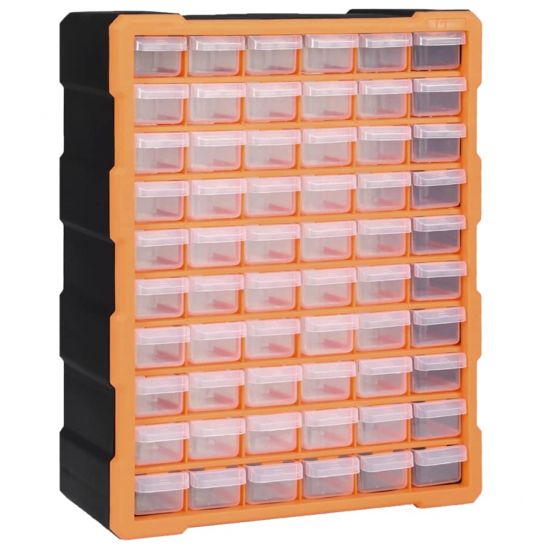 Multi-Schubladen-Organizer mit 60 Schubladen 38x16x47,5 cm