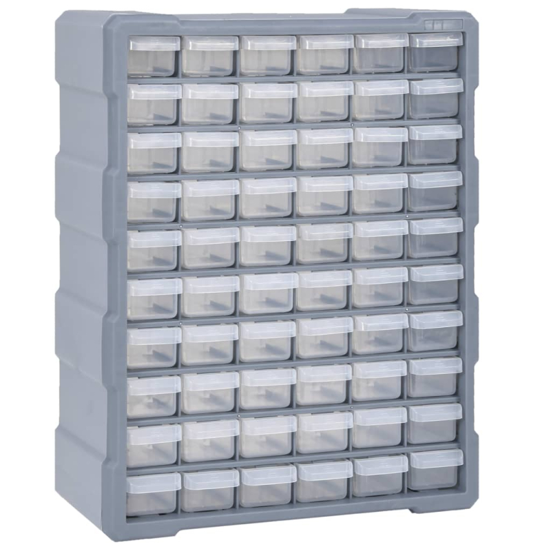 Multi-Schubladen-Organizer mit 60 Schubladen 38x16x47,5 cm