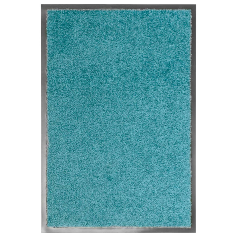 Fußmatte Waschbar Cyan 40x60 cm