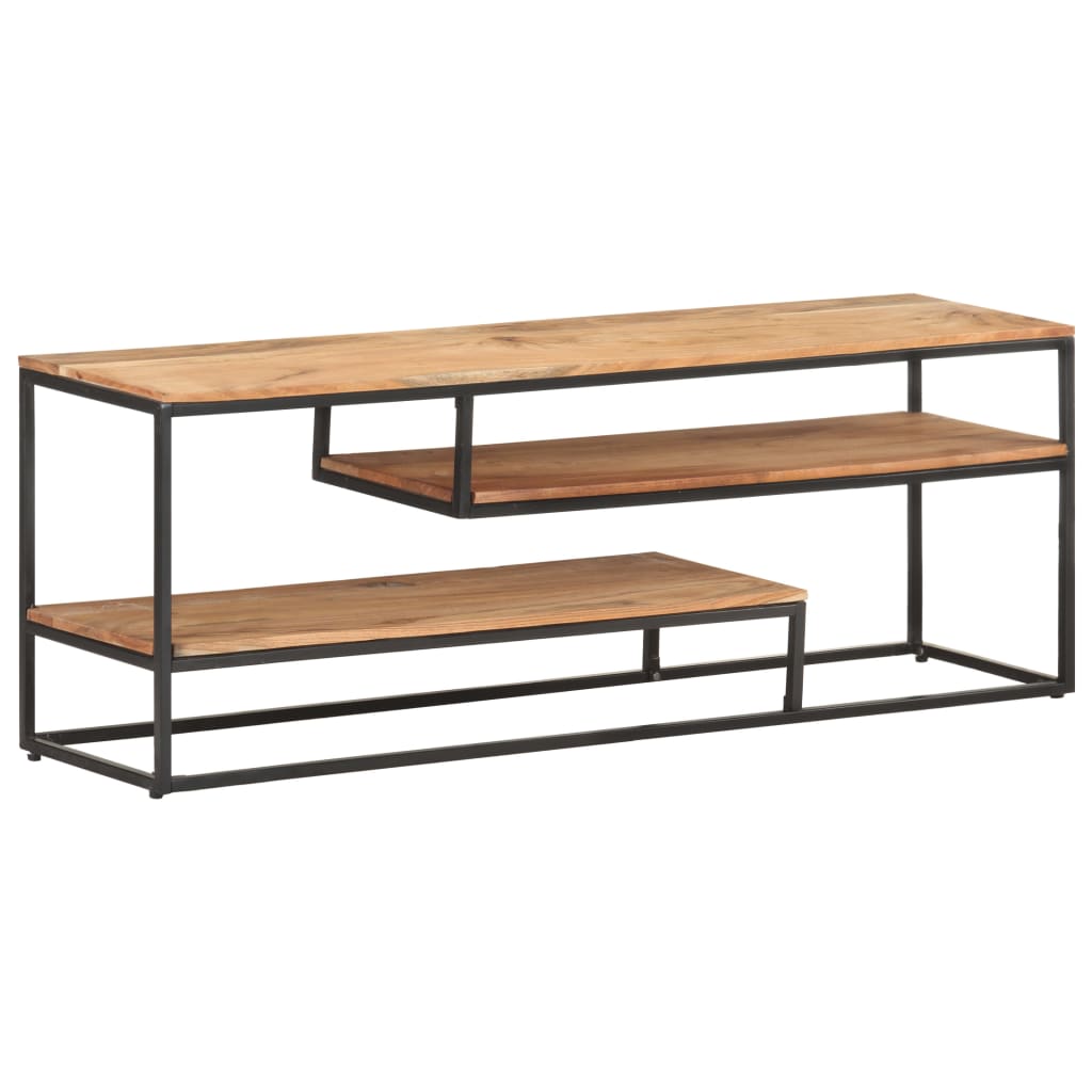 TV-Schrank 130x30x45 cm Akazie Massivholz