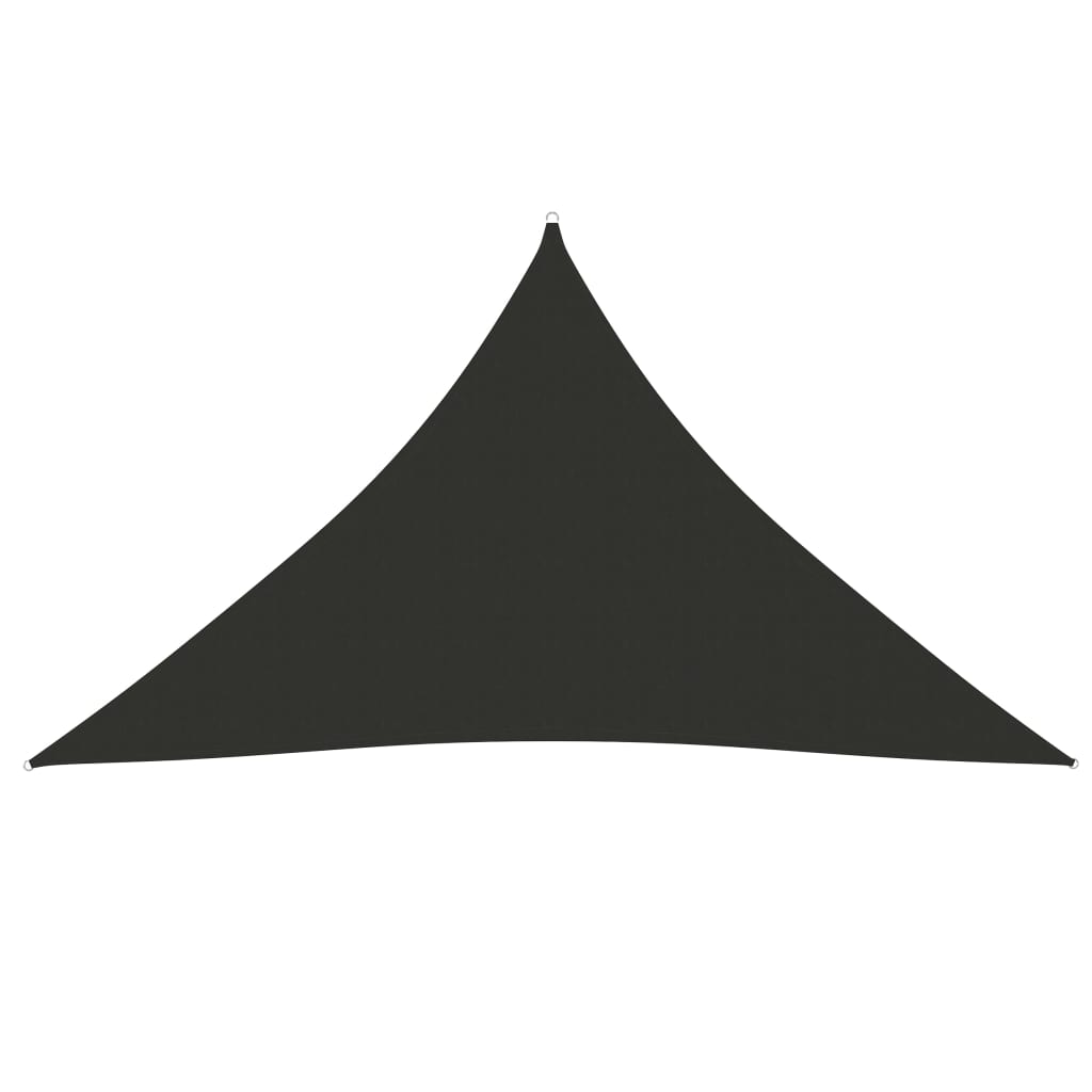 Sonnensegel Oxford-Gewebe Dreieckig 3x3x4,24 m Anthrazit