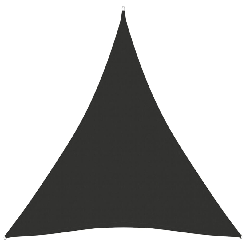 Sonnensegel Oxford-Gewebe Dreieckig 5x7x7 m Anthrazit