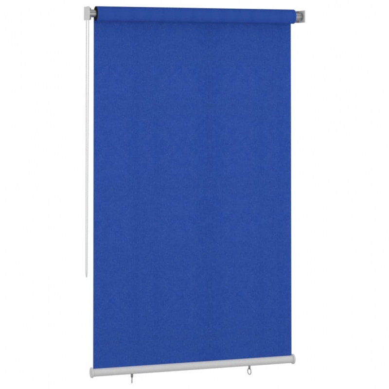 Außenrollo 140x230 cm Blau HDPE