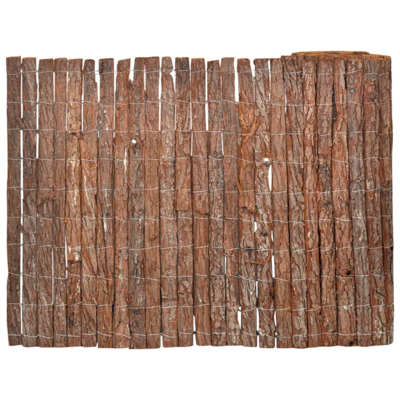 Rindenzaun 1000x70 cm
