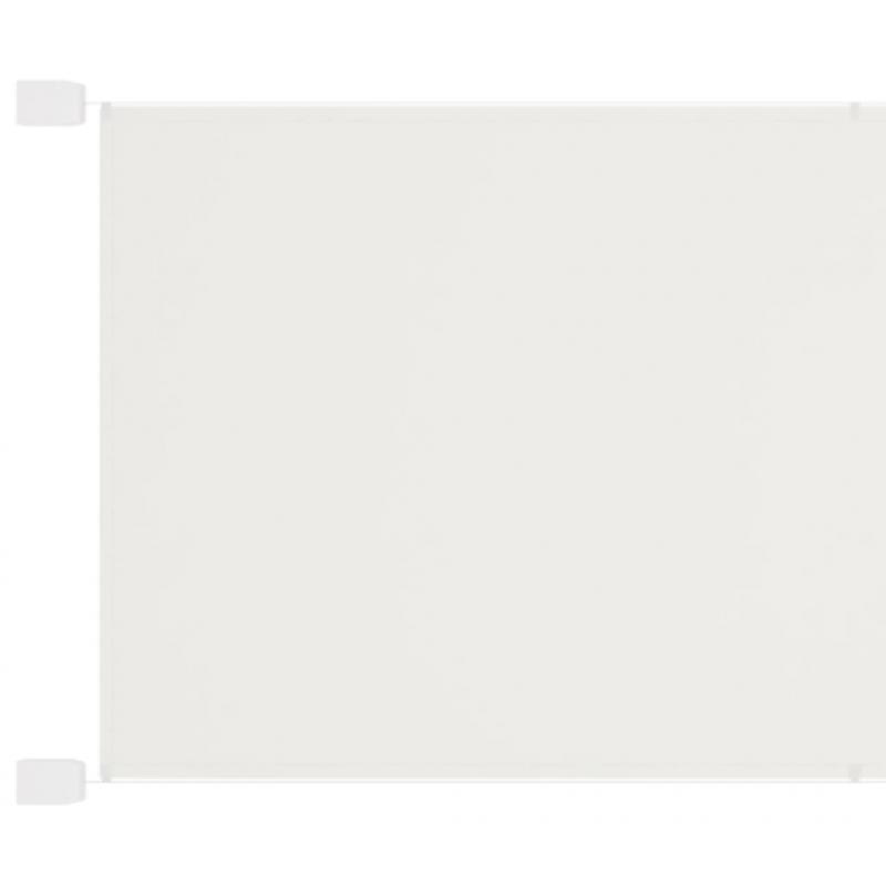 Senkrechtmarkise Weiß 60x800 cm Oxford-Gewebe