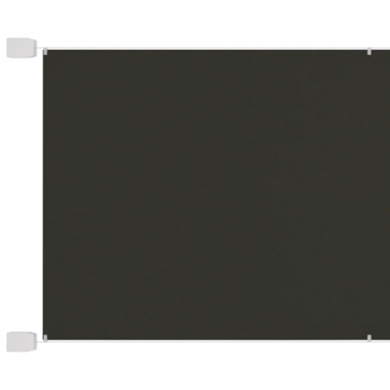 Senkrechtmarkise Anthrazit 100x800 cm Oxford-Gewebe