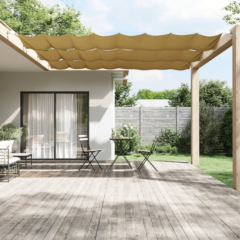 Senkrechtmarkise Beige 60x800 cm Oxford-Gewebe