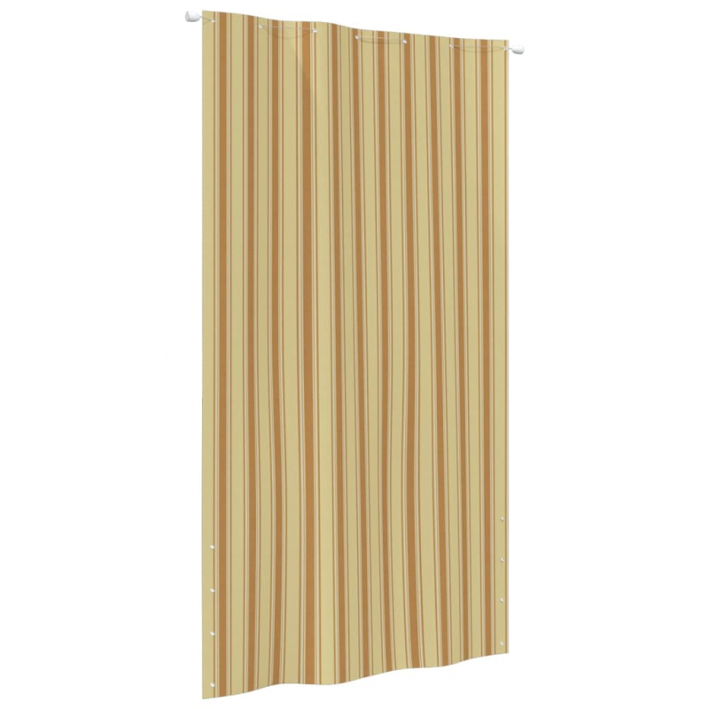 Balkon-Sichtschutz Gelb und Orange 140x240 cm Oxford-Gewebe