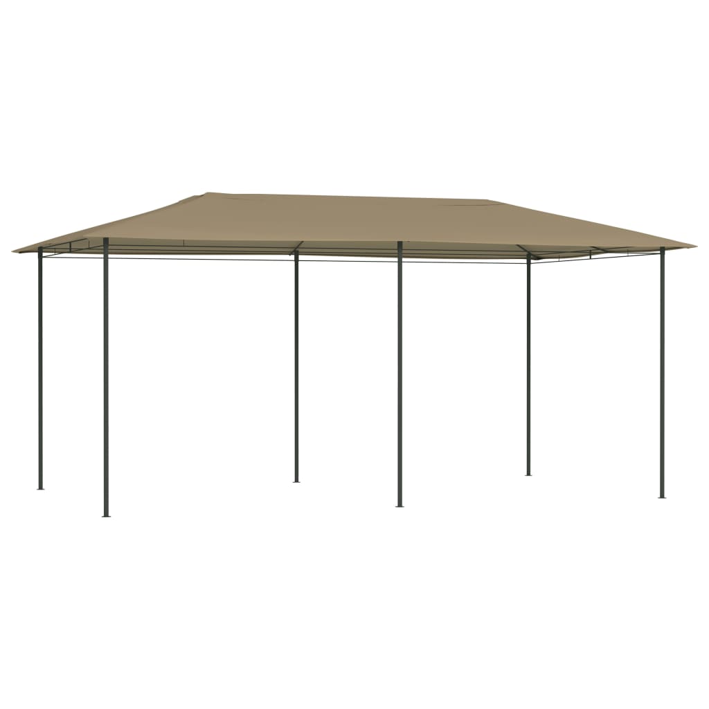 Pavillon 3x6x2,6 m Taupe 160 g/m²