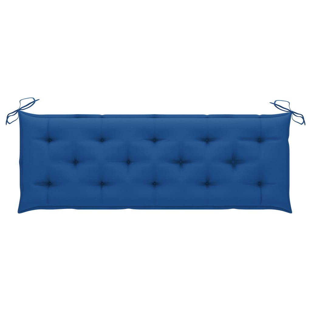 Gartenbank-Auflage Hellblau 150x50x7 cm Oxford-Gewebe