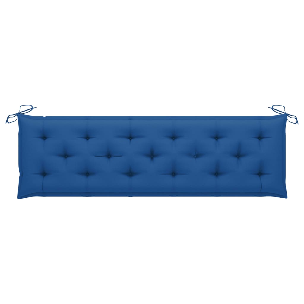 Gartenbank-Auflage Hellblau 180x50x7 cm Oxford-Gewebe