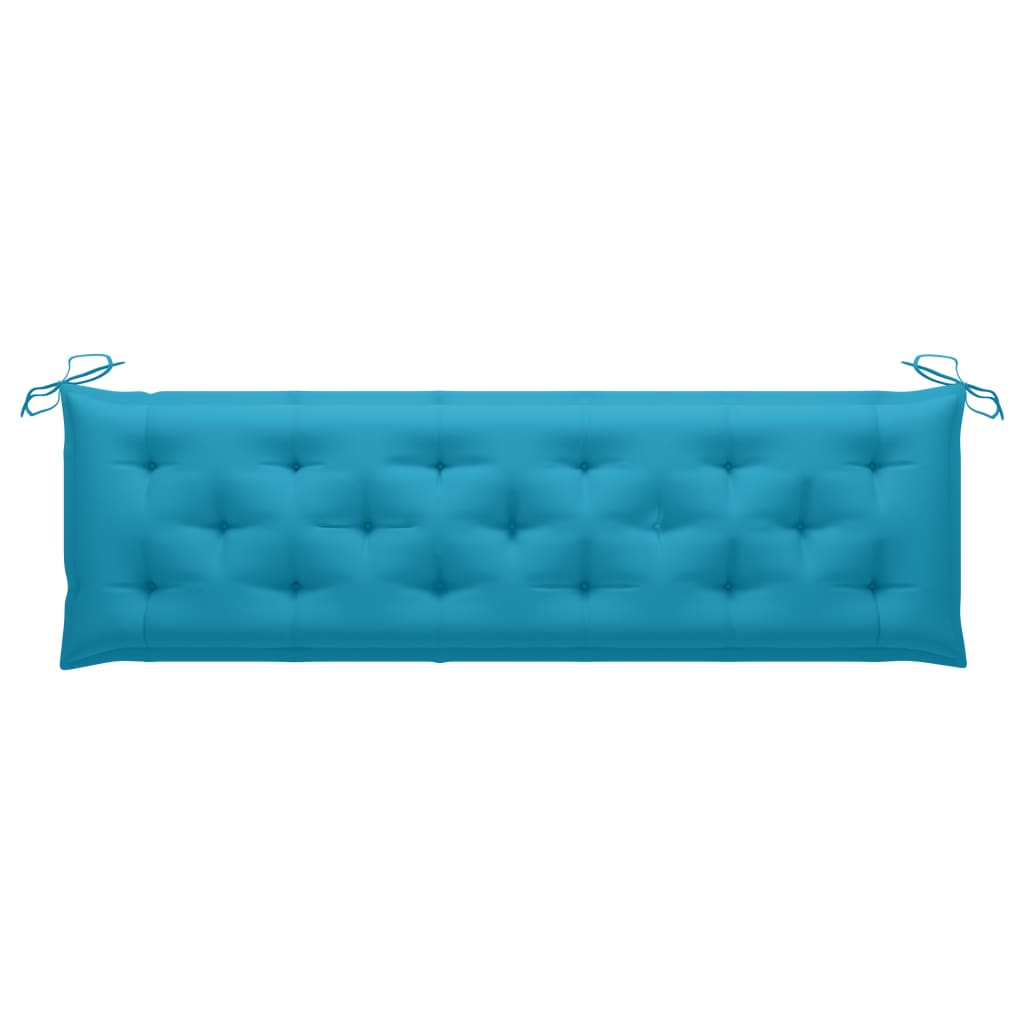 Gartenbank-Auflage Blau 180x50x7 cm Oxford-Gewebe