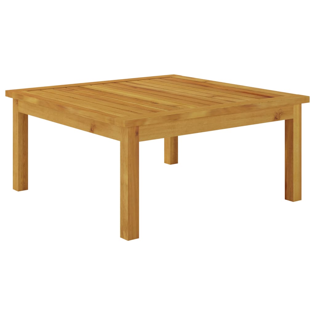 Garten-Beistelltisch 63x63x30 cm Akazie Massivholz