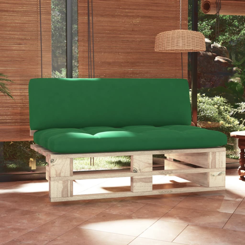 Outdoor-Mittelsofa Paletten Imprägniertes Kiefernholz