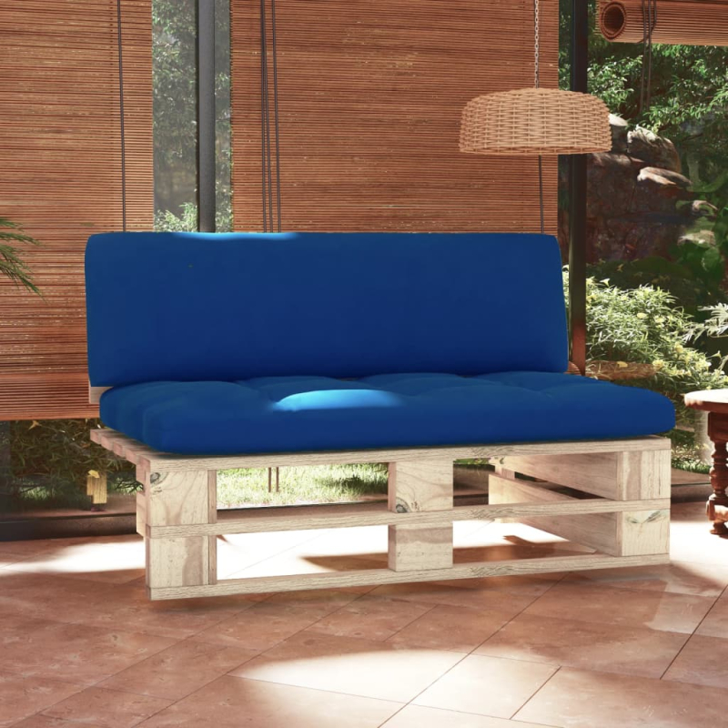 Outdoor-Mittelsofa Paletten Imprägniertes Kiefernholz
