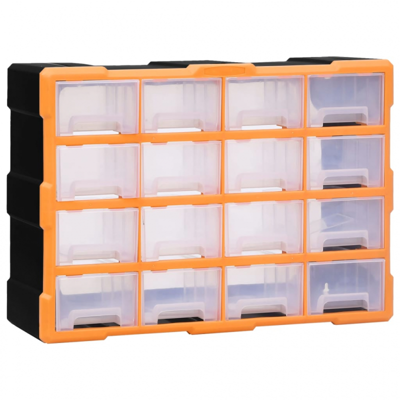 Multi-Schubladen-Organizer 16 Schubladen 52x16x37 cm