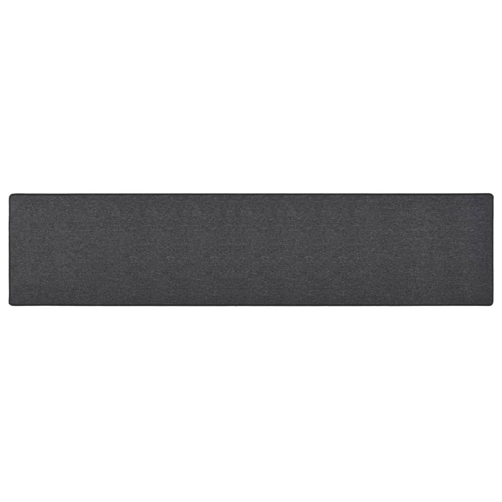 Teppichläufer Anthrazit 50x250 cm